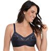Anita Safina Reggiseno confortevole senza ferretto - Reggiseno da donna con spalline regolabili, comodo reggiseno da tutti i giorni, Blu ombra, 5F