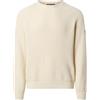 NORTH SAILS Maglione Uomo a Costa Inglese in Misto Cotone e Lana Tecnica