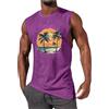 hehiy Canotta Palestra Uomo da Spalla Larga,Mare Leggero Tank Top Estive Fitness Senza Maniche Canotta Beach Volley Uomo Traspirante e Fresco