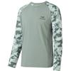 Bassdash UPF 50 Tee da Pesca per Uomini Camo Camicia a Maniche Lunghe Felpe ad Asciugatura Rapida