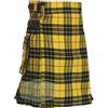 All Kilts Sports Utility kilt da uomo in lana acrilica con cinturino in pelle, Macleod of Lewis, 36