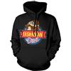 LOONEY TUNES Officially Licensed Tasmanian Devil Big & Tall Hoodie (Black) 3X-Large