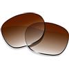 ToughAsNails Sostituzione Lente per Occhiali Da Sole Oakley Latch OO9265 - Più opzioni, Marrone sfumato., Taglia unica