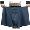 MAOAEAD Biancheria intima da uomo in cotone, taglia grande L-10XL, boxer elasticizzati a vita alta, slip larghi, biancheria intima maschile, boxer da papà (5 pezzi a caso, XXL (60-70 kg))