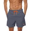 JustSun Costume Uomo Mare Costumi da Bagno Uomo Corto Piscina Pantaloncini Short Surf Uomo Mare Asciugatura Rapida Grigio S