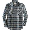 Dubinik® 6 oz Camicia Flanella Uomo Invernale Camicia Uomo Flanella Cotone | Western, Cowboy, Con Bottone Automatico, Quadri, Cotone Traspirante, Tessuto Pre-ristretto, Due Tasche Con Patta