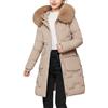 Cocila Piumino Lungo Invernale da Donna Caldo Spesso Foderato in Pile Parka con Cappuccio Staccabile Giubbotto Parka Donna Primaverile Costume Steampunk Cappotto Autunno Smanicato Giacche