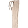 La Primula Verde Pantaloni Donna Estivi Lunghi, Puro Lino, Abbigliamento Elegante, dalla S alla XXL in Cinque Colorazioni, Bianco, Blu, Beige, Verde, Avio