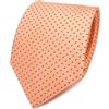TigerTie, cravatta in seta dal design elegante, con motivo a punti, in pura seta al 100%