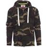 SADISRLS Felpa con Cappuccio da Uomo Payper Dallas+ Zip Intera Misto Cotone Autunno Inverno 300Gr
