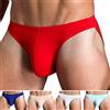 Faringoto Ultra leggeri e traspiranti Slip da uomo in seta ghiaccio Ice Silk Micro Mesh Relax notturno, 5 colori., XX-Large