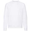 Fruit of the Loom SS024M - Felpa a manica lunga uomo, bianco (white), 2XL