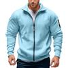CEWIFO Giacche Antipioggia Uomo con Cappuccio Felpe Invernali e Zip Felpa Y2k Viola Maglioni Giacca Cotone Giubbotto Bomber Jacket da Lavoro Militare Tattico