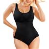 Gotoly Body Donna Intimo Contenitivo Modellante Senza Cuciture Shapewear Bodysuit Snellente Pancia Piatta Body Shaper Dimagrante (Nero, 3XL-4XL)