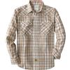 Dubinik® 6 oz Camicia Flanella Uomo Invernale Camicia Uomo Flanella Cotone | Western, Cowboy, Con Bottone Automatico, Quadri, Cotone Traspirante, Tessuto Pre-ristretto, Due Tasche Con Patta