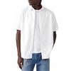 Levi's Uomo Camicia a Maniche Corte, Relaxed Fit, Bianco (Bright White), XS