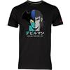 Blasfemus T-Shirt Uomo Akira Fudo - Maglietta Anime e Cartoni Animati Anni 80-100% Cotone Made in Italy (L, Nero)
