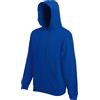 Fruit of the Loom Hooded Sweat Felpa, Blu (Royal), S Uomo
