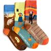 Dodo socks - Divertenti calzini colorati in cotone - unisex per donna, uomo - Ampia selezione di motivi divertenti (rana, gatti, capybara) - Qualità premium - Happy Socks idea regalo, 39-41
