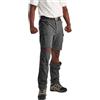 Flyplus Pantaloni da trekking convertibili da uomo con 7 tasche, chiusura | Impermeabile, leggero, elasticizzato in 4 direzioni con vita semi-elastica per abbigliamento tattico, safari ed escursionismo