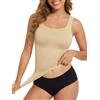 Joyshaper Shape - Canottiera da donna, per il controllo della pancia, per il controllo della pancia, modellante, Beige#01, XL