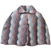 Toutacoo, Cappa Corta da Donna stile Poncho Fantaisie rosa chiaro