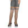 sesto senso 3 Paia Calze Autoreggenti Collant 8 Denari Trasparenti Lisce con Silicone Donna grigio 1/2 Grey