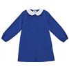 siggi Grembiule Femmina con Zip (7ANNI, Bluette)