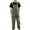 Generisch Salopette da uomo, pantaloni cargo con bretelle, stile retrò, casual, casual, da lavoro, pantaloni da lavoro, salopette, casual, streetwear, oversize, pantaloni