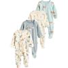 NEXT Bambini Confezione da 4 Tutine Bebè con Mucca Hamish Minerals Newborn
