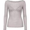 JADEA Cashmere Manica Lunga Scollo A Barca 4064 (IT, Testo, L, Regular, Regular, Perla)