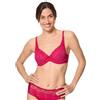 Playtex Reggiseno con Ferretto Flowery Lace Recycled Donna x1, Rosso, 34 / 3C