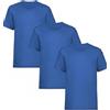 HiFEN Kids Short-Sleeved T-Shirts for girls & boys - Classic Fit Crew Round Neck Soft & Comfortable Children's T-Shirts Unisex Plain Kids T-Shirt School Uniform & Daily Wear Casual Top 3 to 15 Years 3 Pack