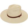 Wildarms Cappello Panama Classico in Paglia per Uomo e Donna - Traspirante con Protezione Solare UV, Design Elegante a Tesa Piana, Leggero e Regolabile - Ideale per Spiaggia, Viaggi