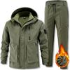 Yytcsjz Completo Da Sci Da Uomo In Due Pezzi, Completo Da Sci Con Cappuccio Resistente All'usura Antivento Caldo Da Uomo Set Da 2 Pezzi, Abbigliamento Da Alpinismo Impermeabile Ampio Moda