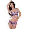 ROYAL SMEELA Danza del Ventre Abbigliamento Reggiseno Cintura Danza del Ventre Costume Donna Reggiseno Cintura Set Danza Professionali Carnevale Flamenco Vestito da Ballo Fantasia