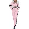 Fannyfuny Tuta Da Sci Donna Completa - Giacca Invernale Calda Moda Con Cappuccio Termico - Tuta Sportiva Da Esterno Vestiti Neve Intera