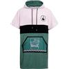 WAVE HAWAII Poncho da bagno per uomo e donna, taglia L, 170-200 cm, 100% cotone, asciugamano da surf in velluto e spugna con elevato assorbimento d'acqua, aiuto per il cambio della biancheria da