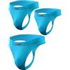 sesto senso Perizoma Uomo Micromodal 3 Pack String Tanga Sexy Ligerie M 3 Pack Turchese