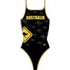 TurboTronic Australia Kangaroo Signal - Bikini da Donna, Nero, M