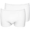 Sloggi Basic Boxer da uomo (confezione doppia) (L/91,4 cm bianco)