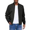 uxxnjfg Giacca da Uomo Bomber Softshell Trekking Jacket Invernale Uomo Running Taglie Forti Impermeabile Giacca Antipioggia Abbigliamento Estiva Moto I Miei Ordini Vestiti(Nero,XXL)