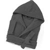 HOME ZEN HOUSEHOLD LINEN Accappatoio con Cappuccio Unisex 100% Cotone di Spugna, 400 Grammi, Taglie M-XXXL, cintura Art. Sophie, Morbido e Soffice, Colore Reale