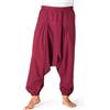 PANASIAM Aladin Pants Cotton, Bordeaux Red, L