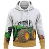 lFTEGUFKXS FTEGUFKXS Trattore Escavatore - Felpa con Cappuccio