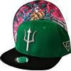 Capiche [99+ Designs] Cappello Snapback Verde per Uomini, Scylla, Mitologia Greca, Cappellino da Baseball e Nero, Tuta Ginnastica Donne, Sole Regalo, Uomo