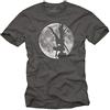 MAKAYA T Shirt Ryuk Shinigami - Magliette Death Note Manga Italiano Anime Comic Grigio XL
