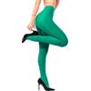 sofsy Collant Donna Verde Avocado 40 Denari in Microfibra Opaca - M - Fascia Vita Rinforzata, Ideali per i Viaggi e l'Estate - Made in Italy