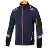 Sparco Felpa da Lavoro Alabama Tech Full Zip Uomo. Felpa tecnica con rinforzi anti-abrasione in cotone/poliestere 260g/m²con dettagli riflettenti per cantiere e officina