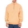 Johnny Urban Felpa Senza Cappuccio Uomo e Donna Arancione - Cooper - Half Zip Hoodie - Oversized Sweater di Cotone - Sweatshirt con Tasche e Zip
